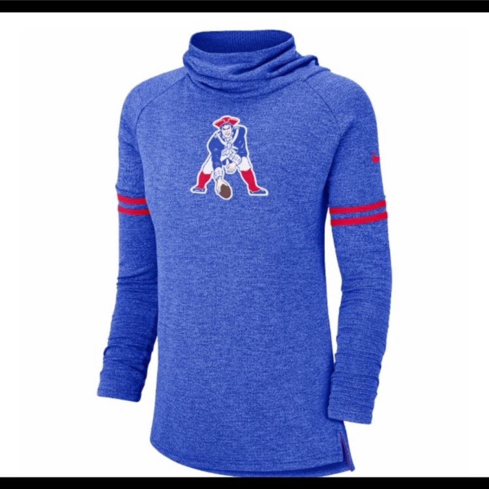 NFL patriots cowl neck woman’s